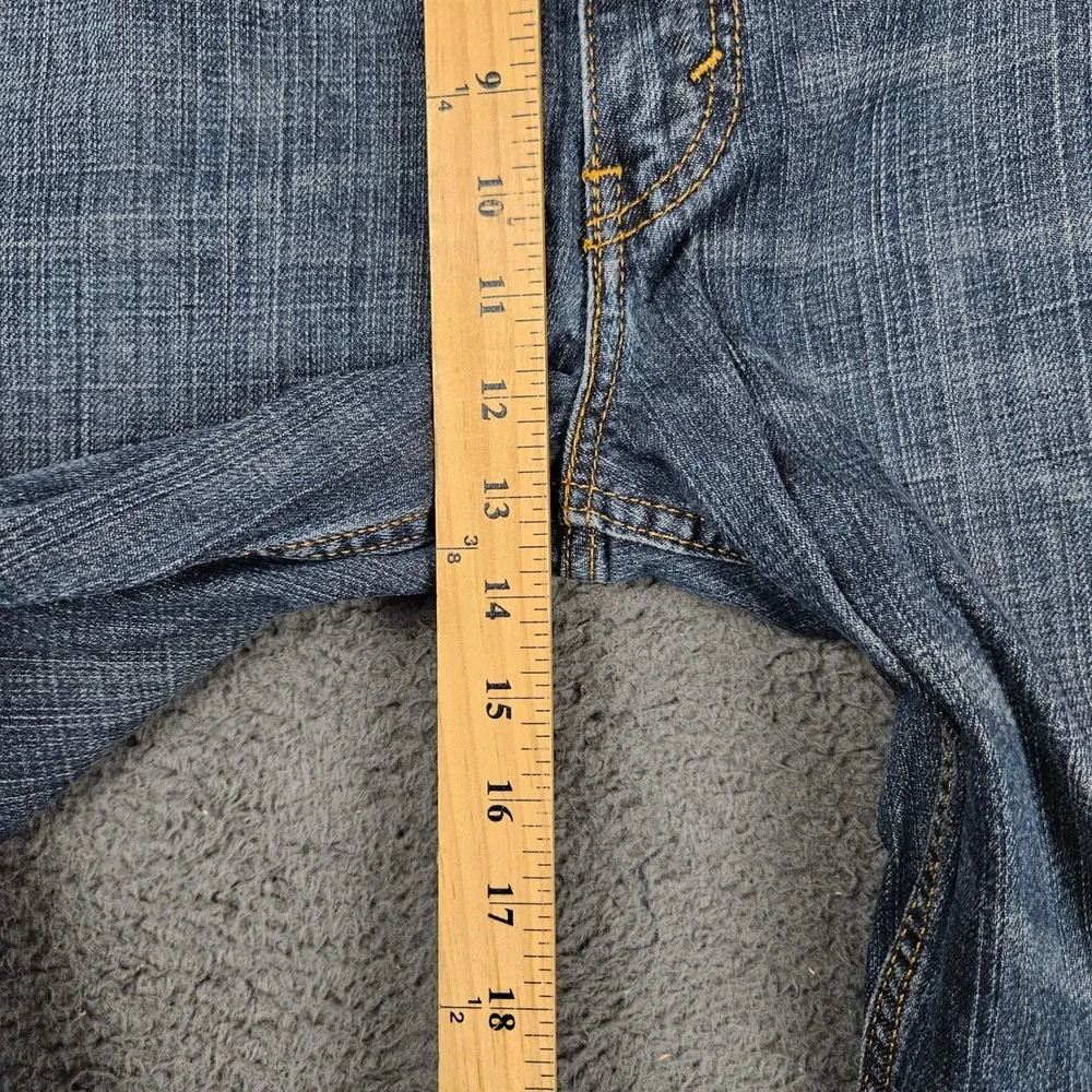 Levis 550 Mens Relaxed Fit Straight Leg Blue Denim Jeans‎ 42x30 Medium Wash